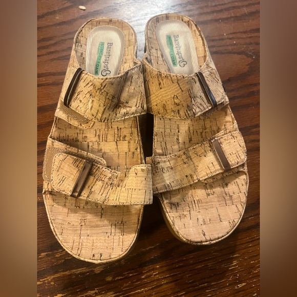 BareTraps Shoes - BareTraps Tan Cork Sandals